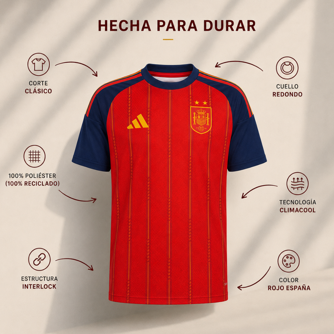 Camiseta España Doble Estrella